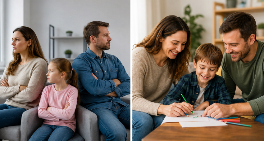 Parallel parenting and co-parenting - Mindful prespective